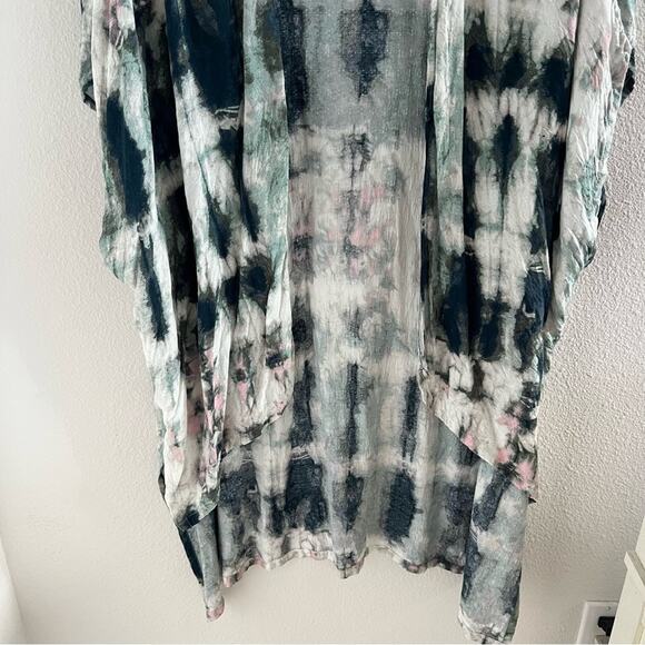 Haute Hippie Tribe 'Ariel' Woven Hi-Low Cardigan Boho Artsy XS - Picture 5 of 11